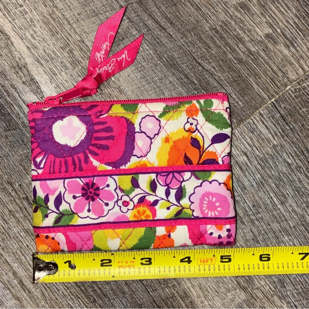 Vera Bradley Coin Purse Pink Floral Pattern - Picture 6 of 6